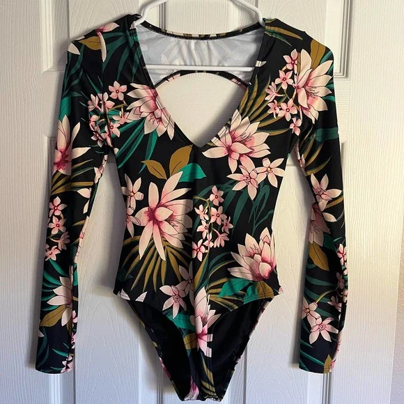 NWOT Billabong• After Sunset One Piece Surf Suit Swimsuit - Picture 3 of 14